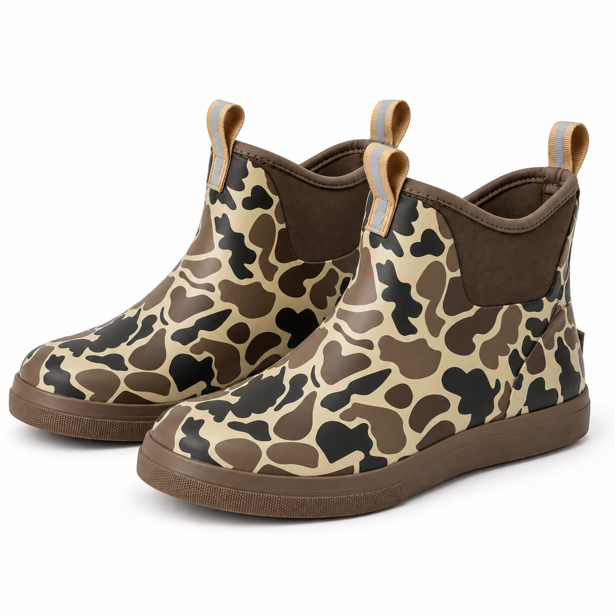 Camo Deck Boots