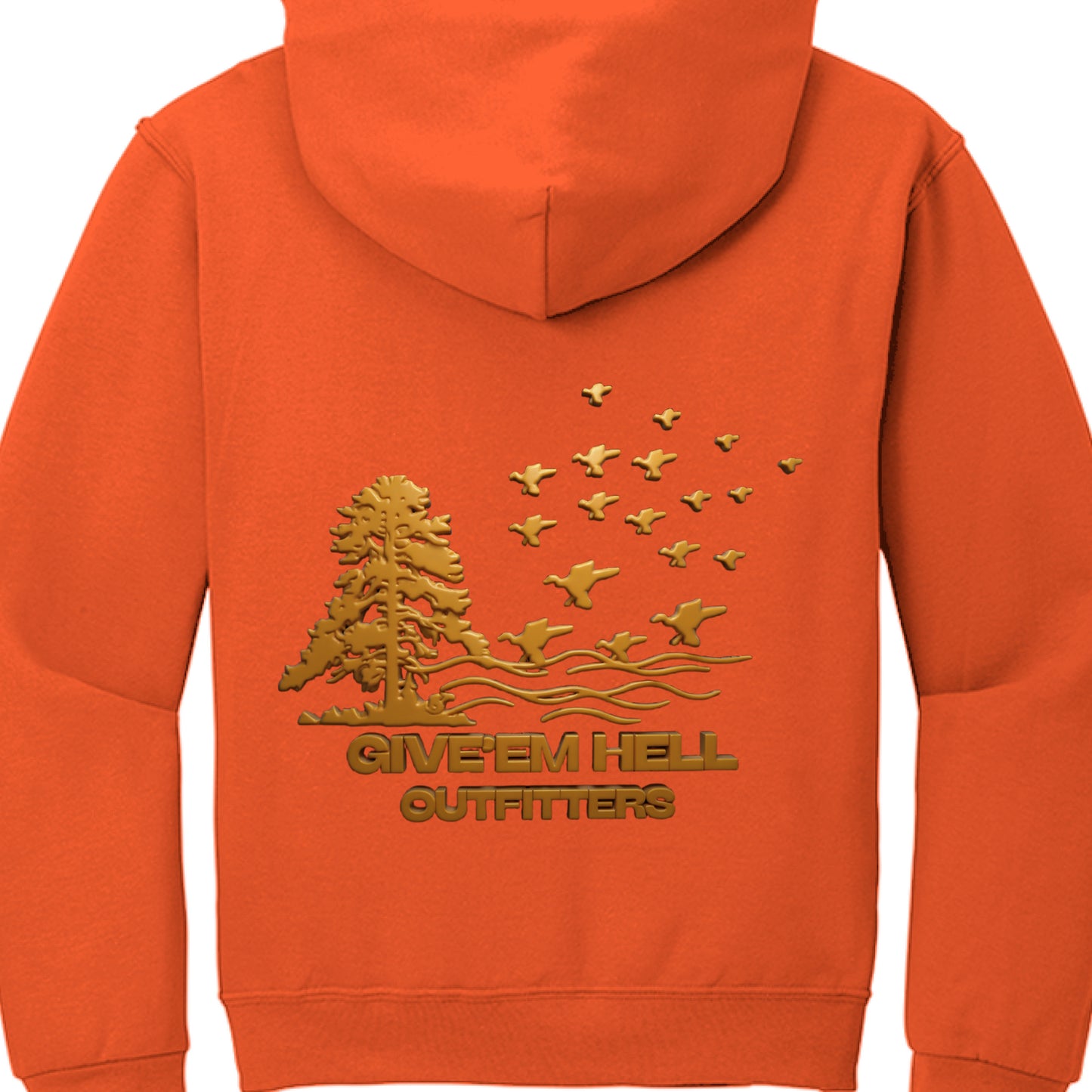 BURNT ORANGE - BACK