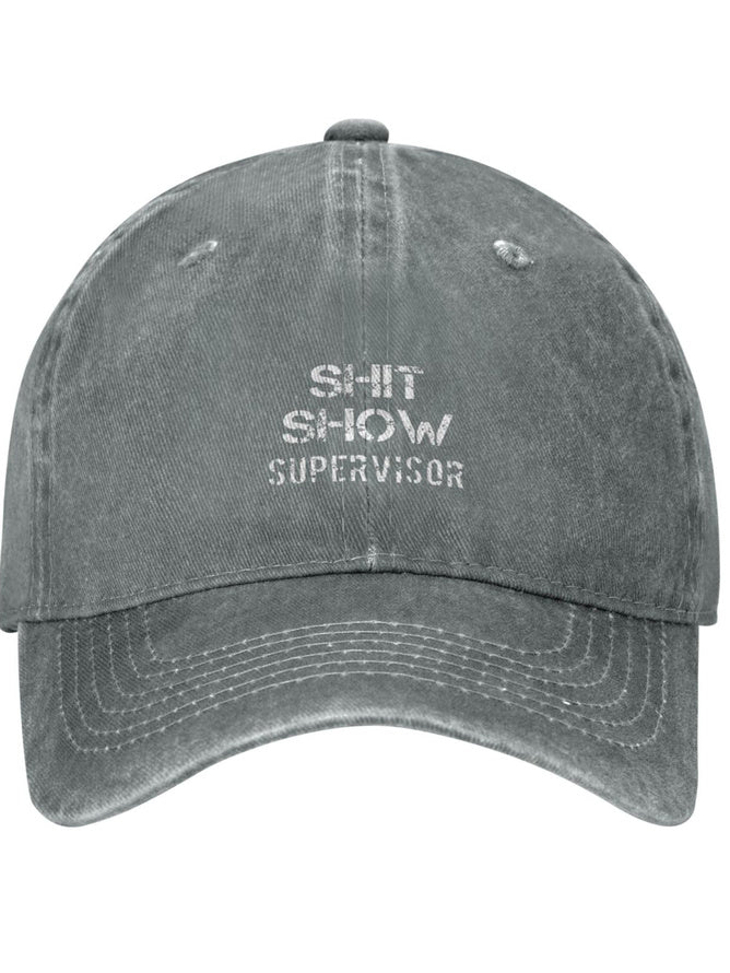 Funny Text Letters Adjustable Hat