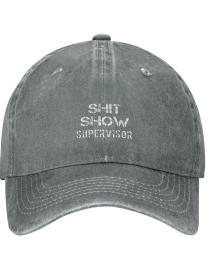 Funny Text Letters Adjustable Hat