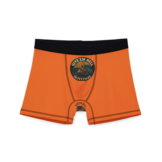 Bold Men's Boxers, Funny Underwear, Gift for Him, Casual Loungewear, Comfortable Boxers