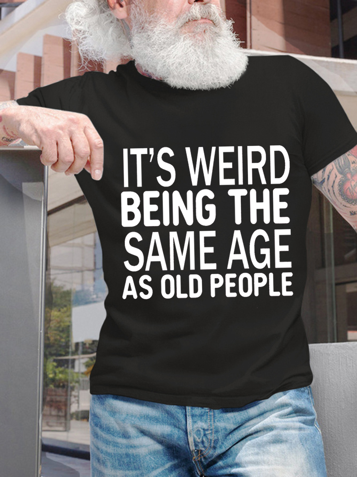 Men's Old Men T-shirt