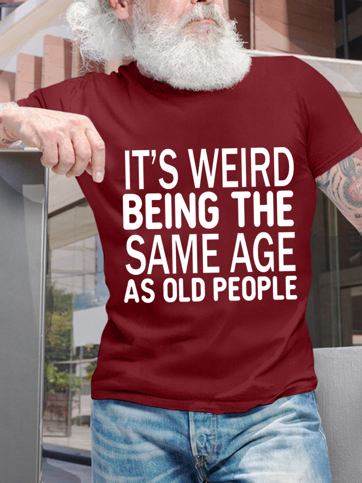 Men's Old Men T-shirt