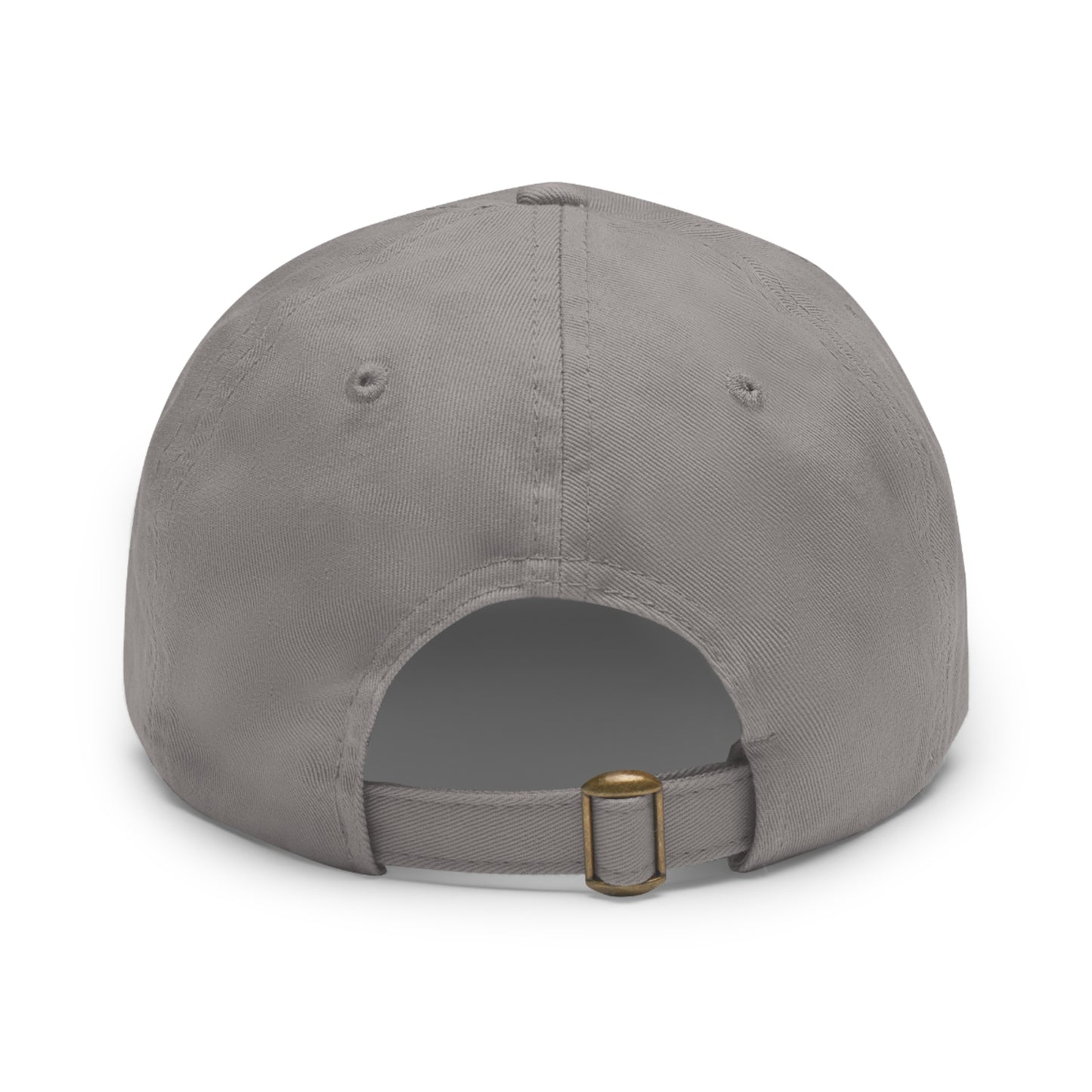 Vintage Dad Hat with Leather Patch - Give 'Em Hell, Casual Everyday Wear, Father's Day Gift, Outdoor Activities, Trendy Accessories