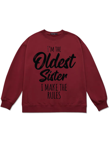 Women's Oldest Sister Sweatshirt