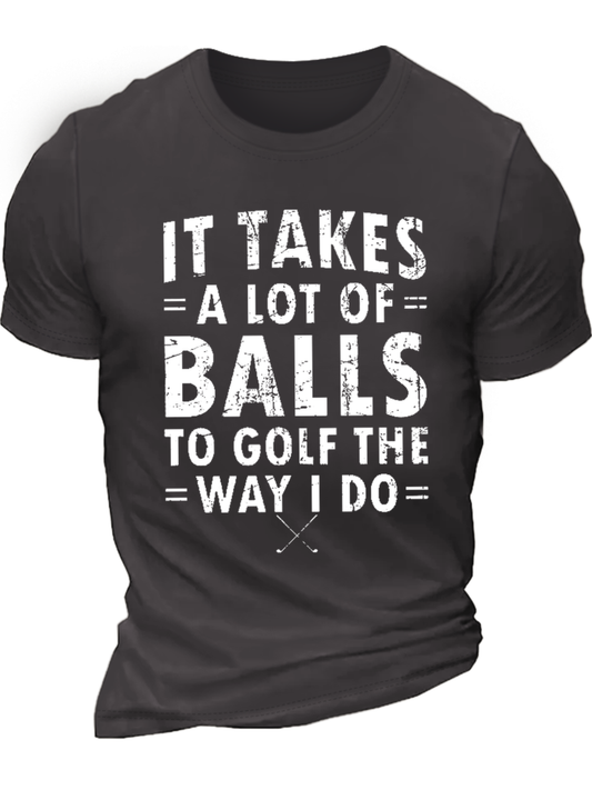 Men's Balls to Golf T-shirt