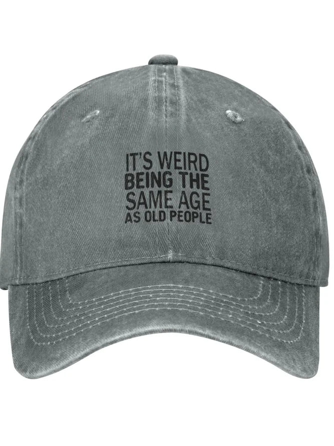 Funny Text Letters Adjustable Hat