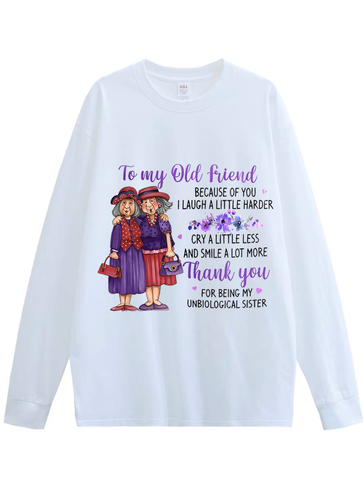 Women's Old Friend Print Shirt