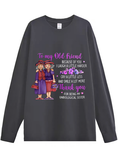 Women's Old Friend Print Shirt