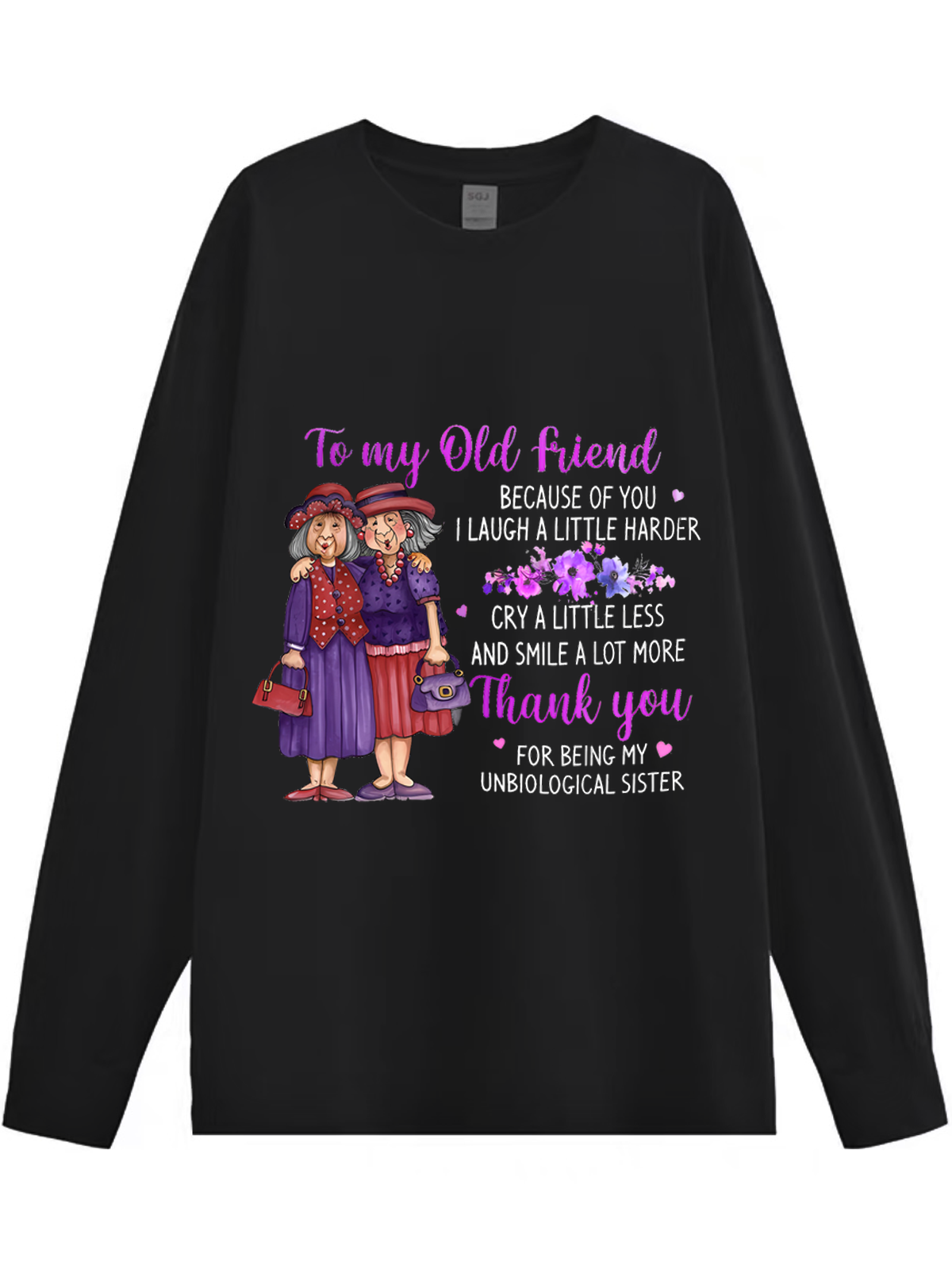 Women's Old Friend Print Shirt