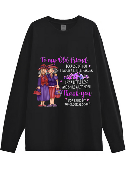 Women's Old Friend Print Shirt