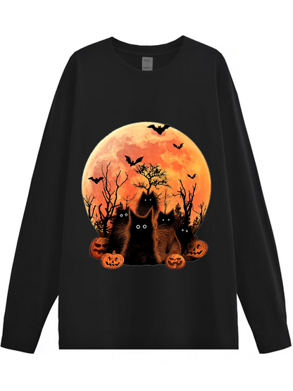 Women's Halloween Print Shirt