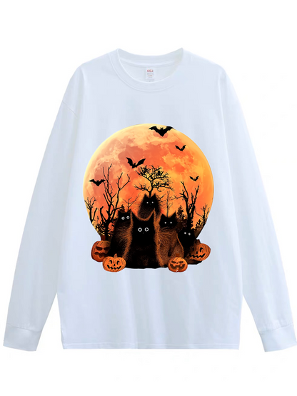 Women's Halloween Print Shirt