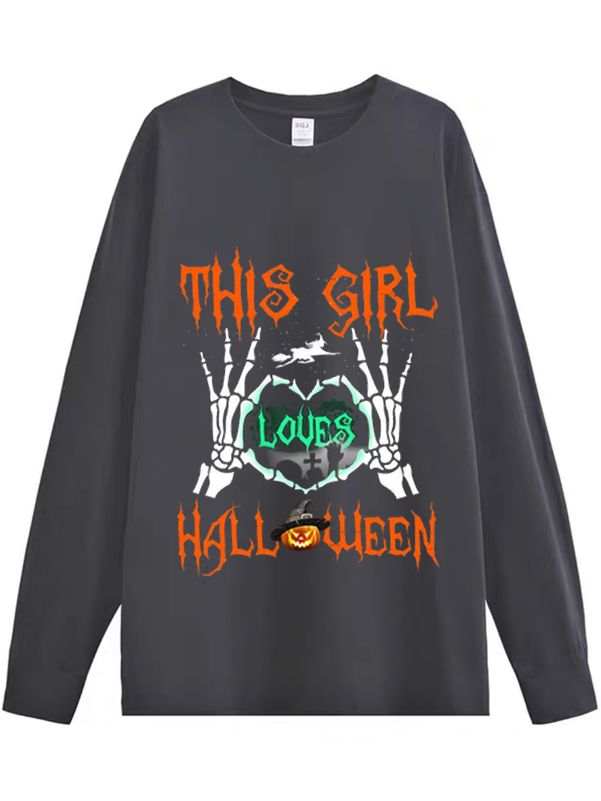 Women's Halloween Print Shirt