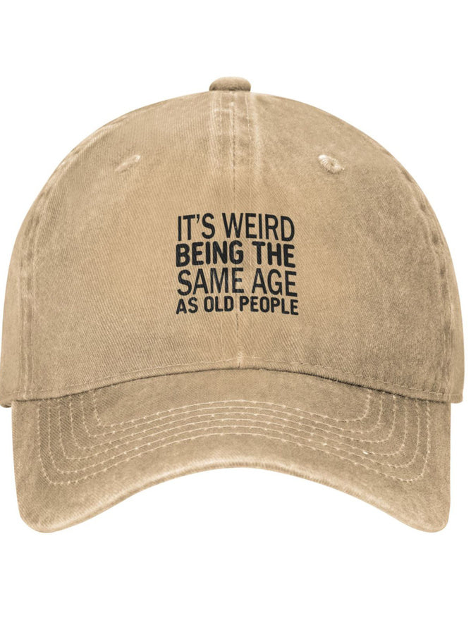 Funny Text Letters Adjustable Hat