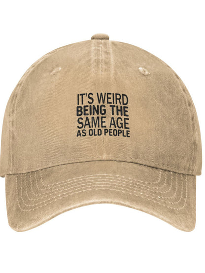 Funny Text Letters Adjustable Hat