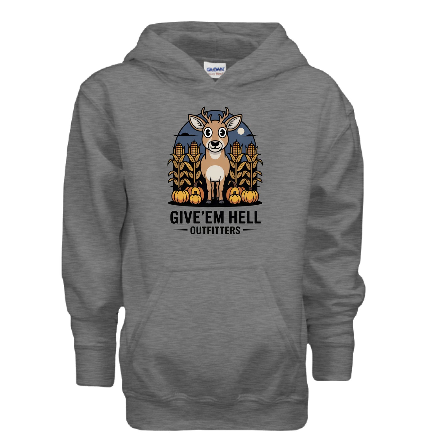 GRAPHITE HEATHER - FRONT