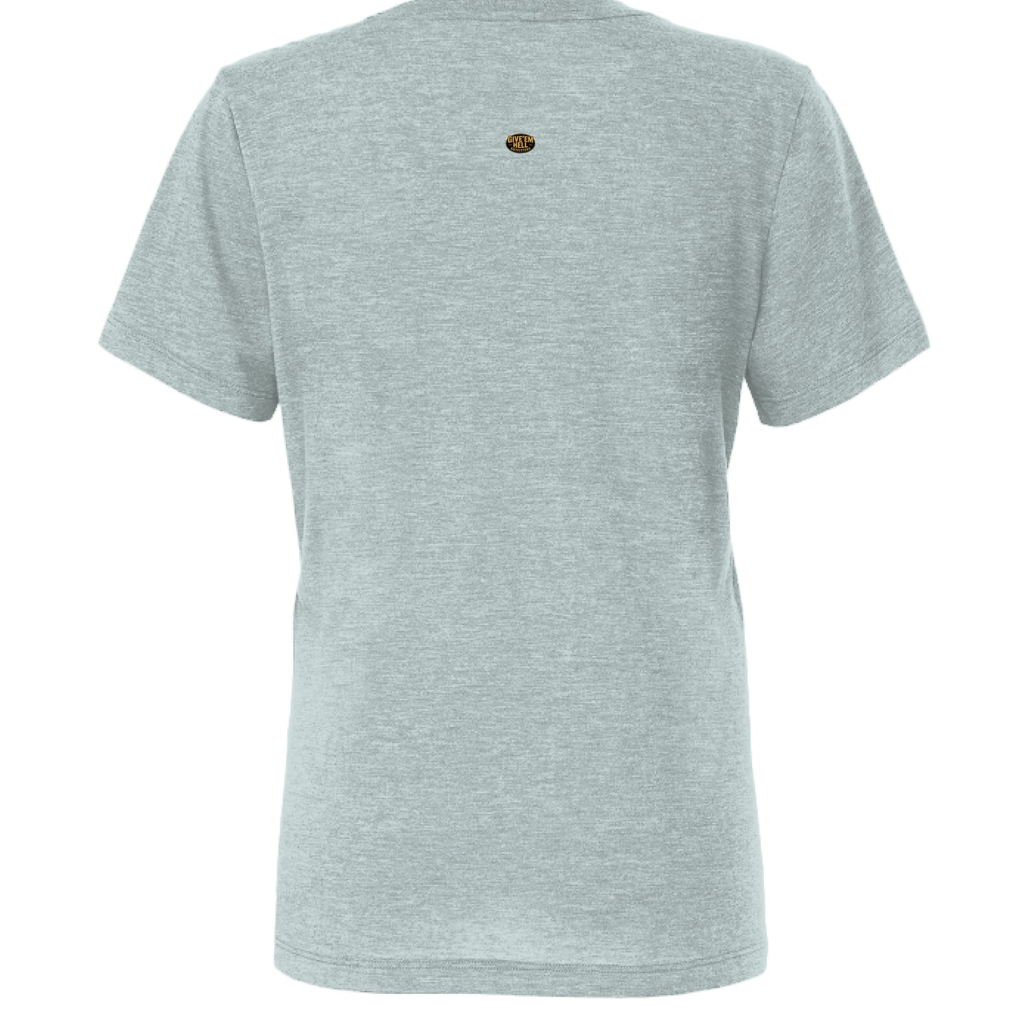 Dusty Blue Triblend - BACK