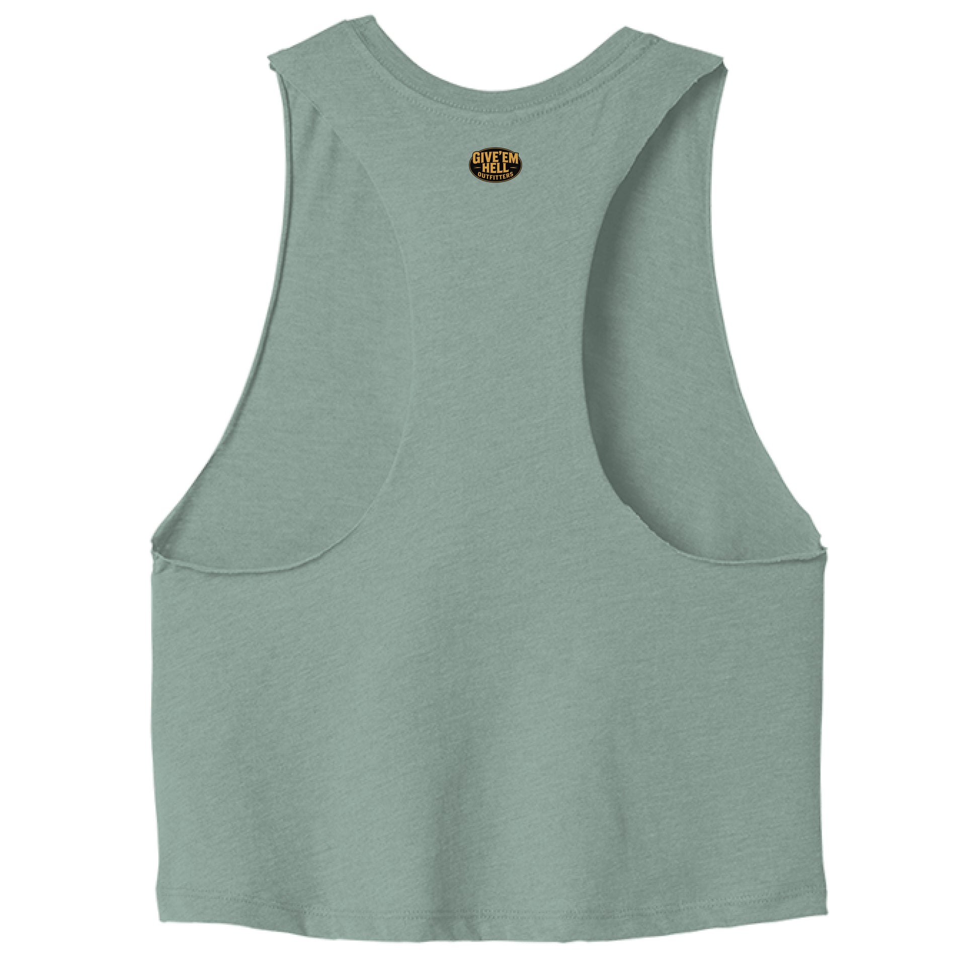 Heather Dusty Blue - BACK