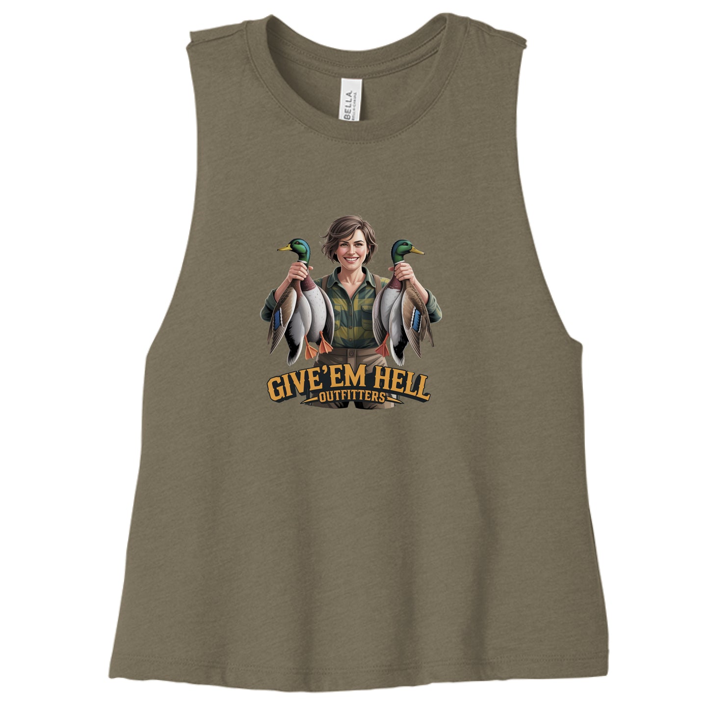 HEATHER OLIVE - FRONT