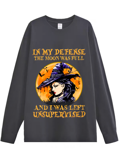 Women's Halloween Print Shirt