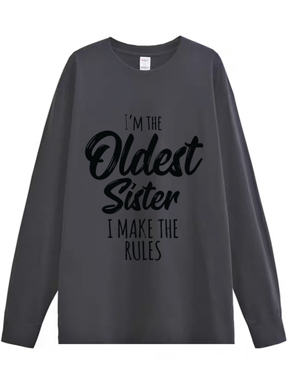 Women's Sister Print Shirt